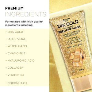 AZURE 24K Gold Firming Peel Off Face Mask